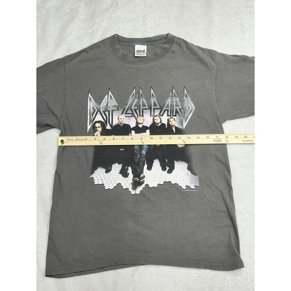Vintage 1999 Def Leppard Euphoria Tour T-Shirt Men's Size Medium Band Tee - Picture 5 of 7